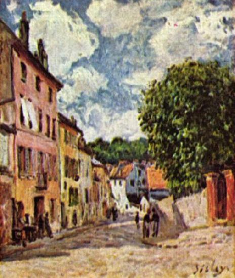Alfred Sisley Strabe in Moret-Sur Loing France oil painting art